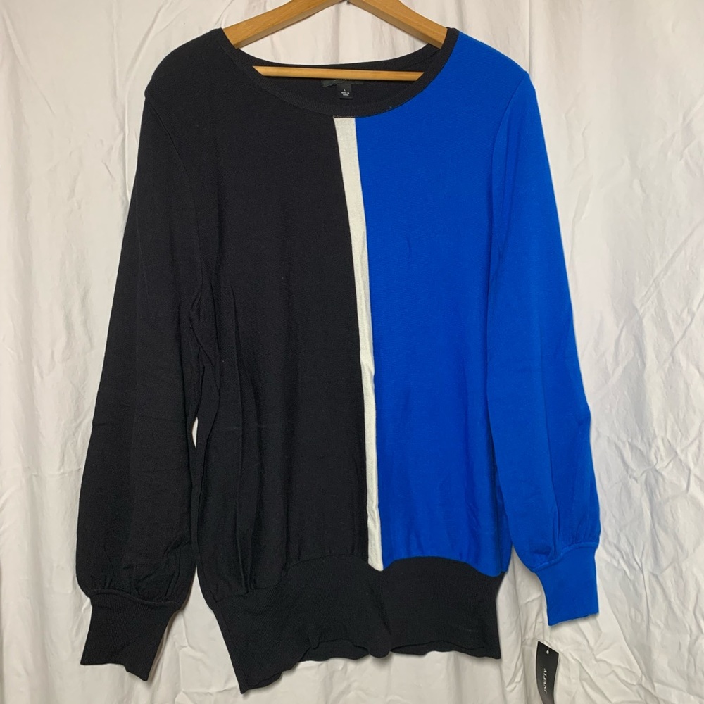 Alfani Color Block Sweater